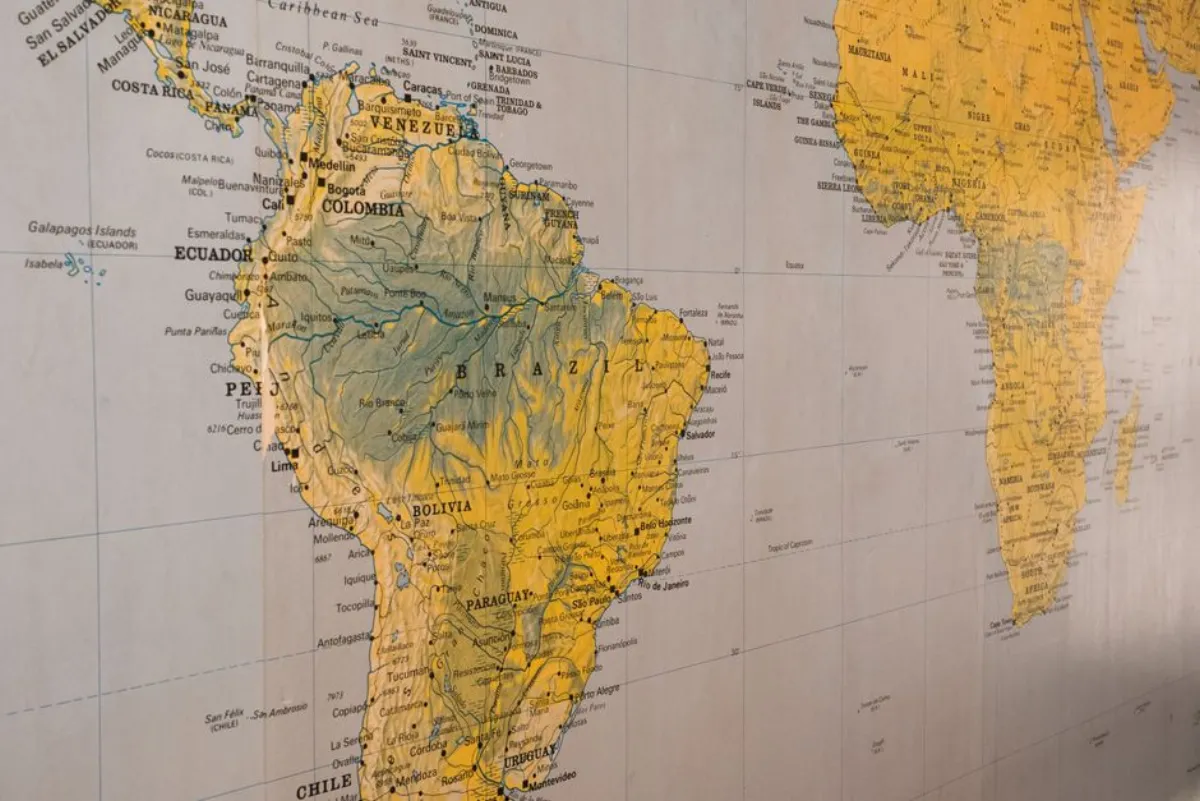 wall map